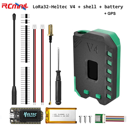 Heltec WiFi LoRa 32 V4 GNSS ESP32 Dev Board - SX1262 LoRa, WiFi, BLE, OLED & 863–928MHz