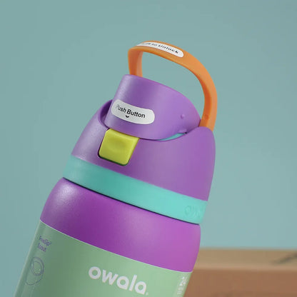 Owala Cup Vacuum Flask – Stainless Steel Thermal Mug for Hot & Cold Drinks, Coffee Tumbler & Thermos