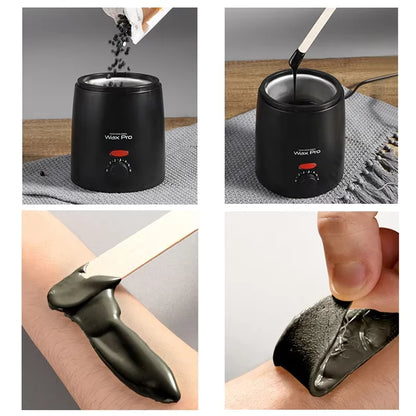 Adjustable Temperature Wax Heater – Rapid Heating Epilator for Full Body Hair Removal