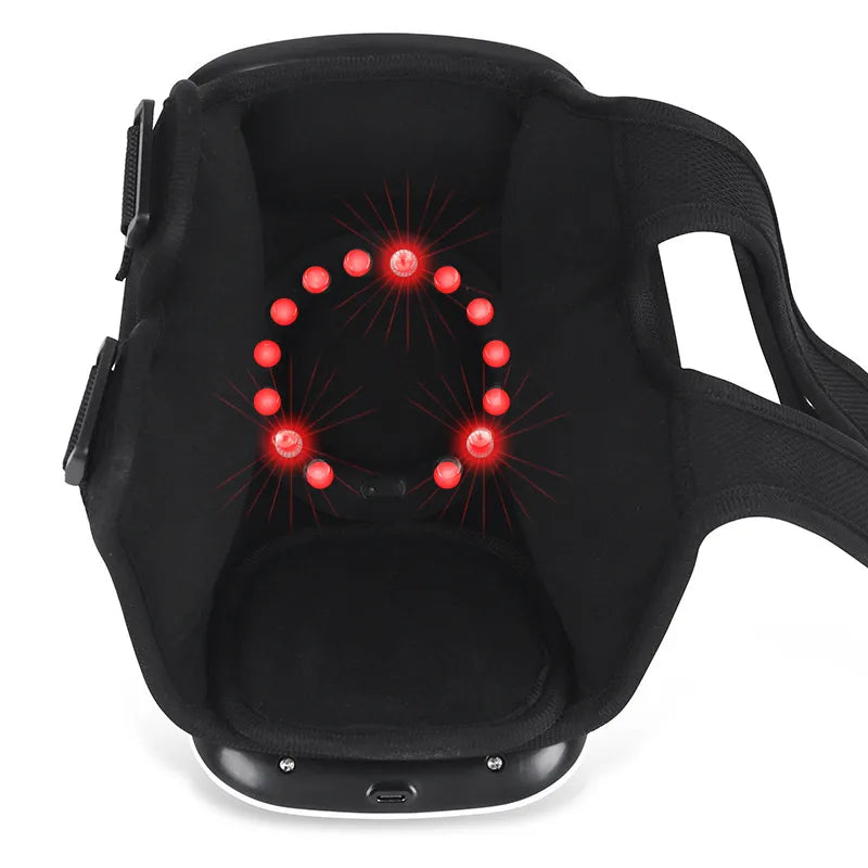Electric Knee Protector Massager: Heating Compress Joint Physiotherapy Instrument for Arthritis Pain Relief