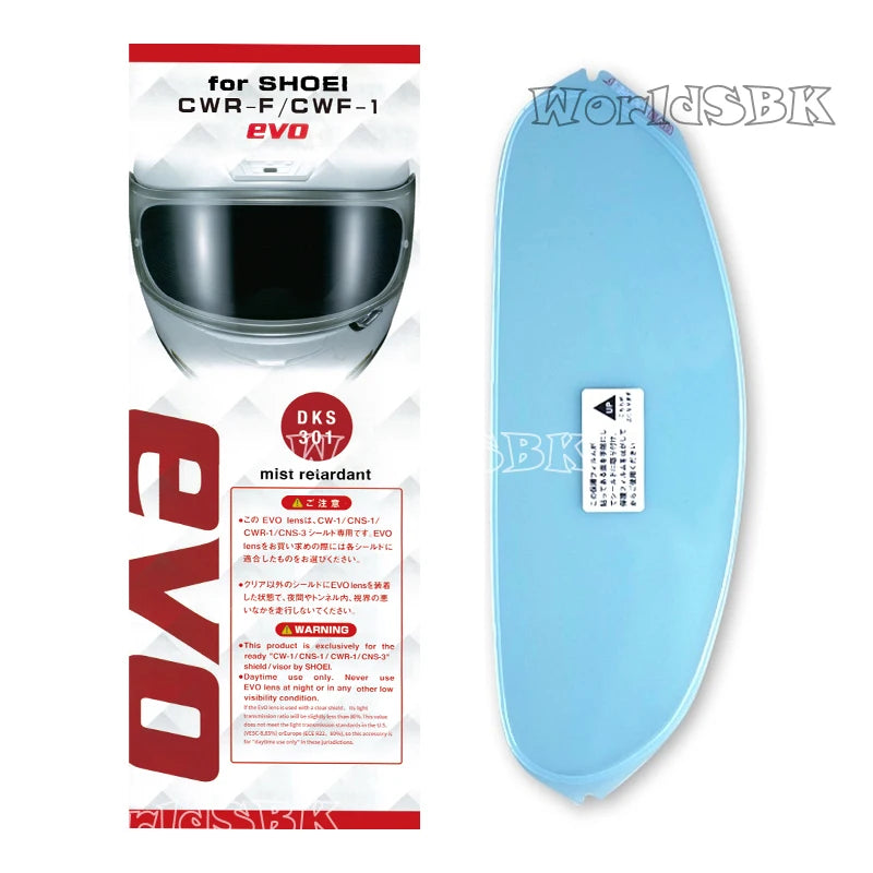 Helmet Visor for SHOEI X-14, Z-7, RF-1200, NXR & More – CWR-1/CWR-F Replacement Shield
