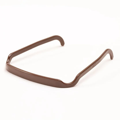Fashion Square Glasses Shape Headband for Women – Matte Non-Slip Hair Hoop, Stylish Simple Hair Accessory for Thick & Thin Hair