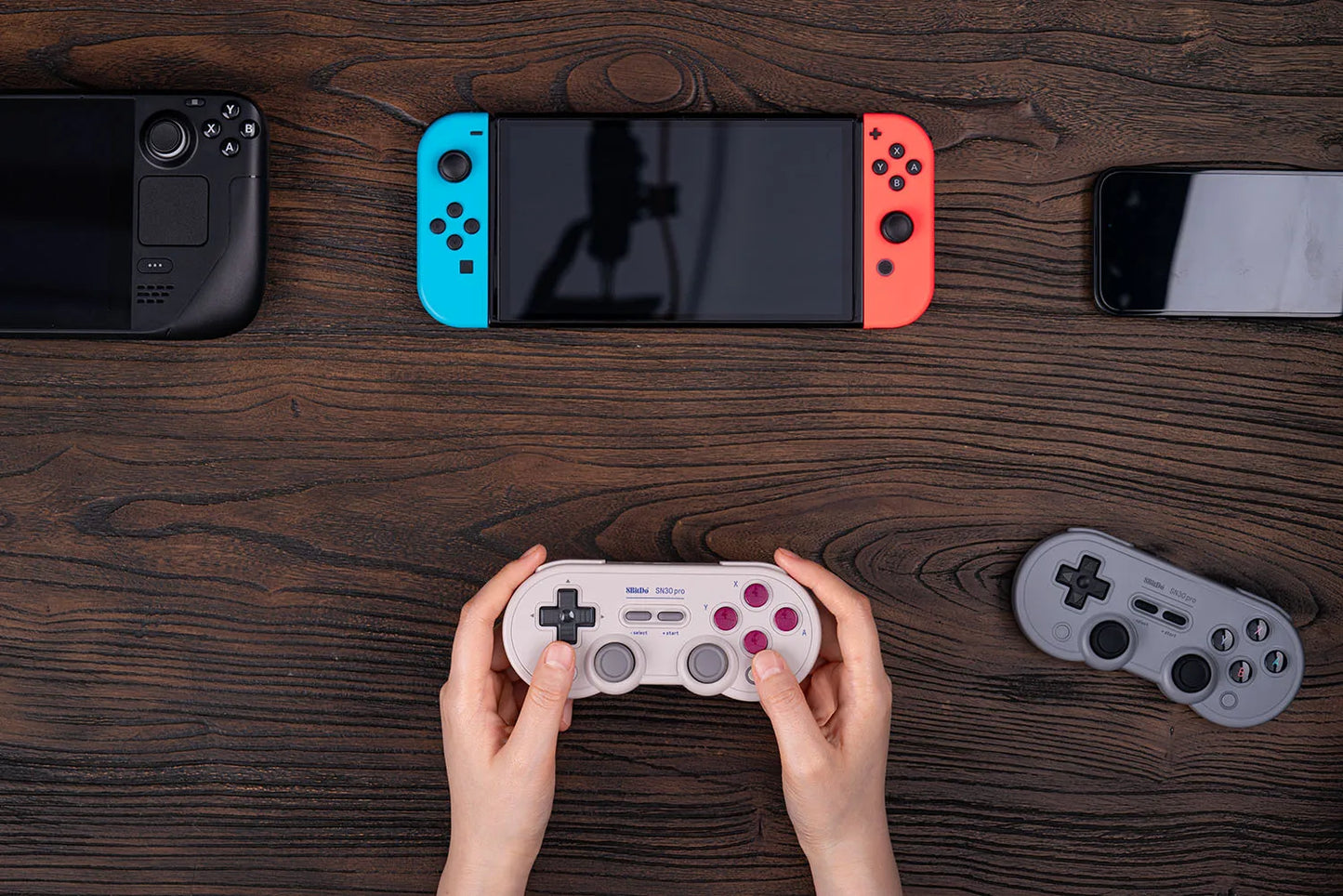 8BitDo SN30 Pro Wireless Game Controller – Bluetooth Gamepad for Nintendo Switch 2, Android, macOS, Steam & Raspberry Pi