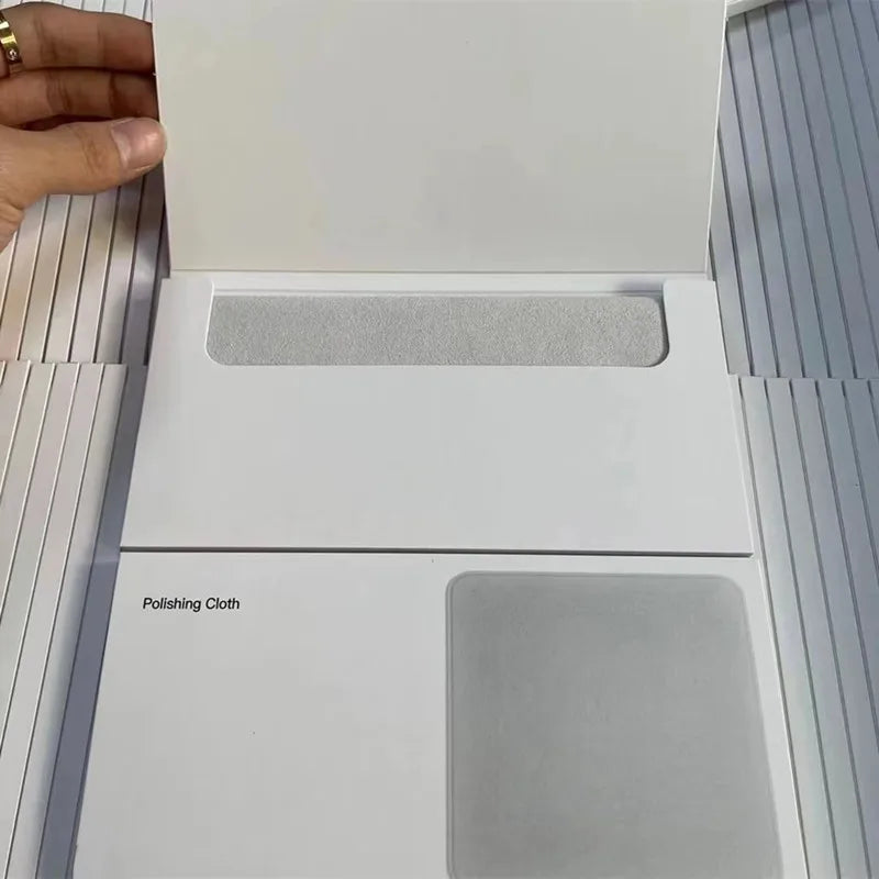 1/2PCS Polishing Cloth for Apple Devices – Nano-Texture Screen Cleaner for iPhone, iPad, Mac, iPod Pro & Apple Watch
