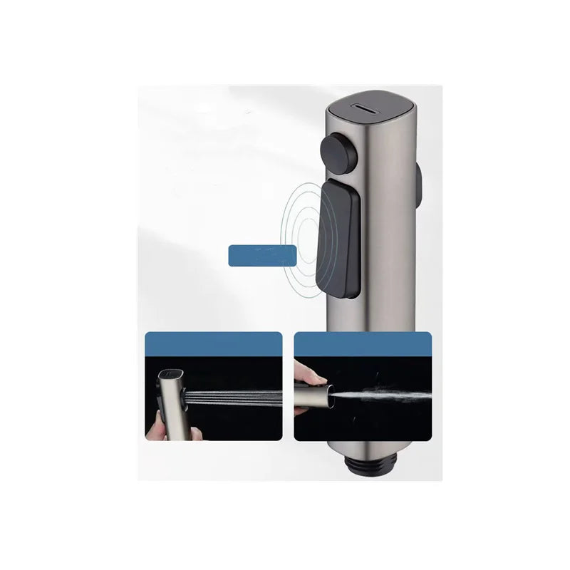 Handheld Toilet Bidet Sprayer – Pressurized Shattaf Shower Attachment for Bathroom Hygiene