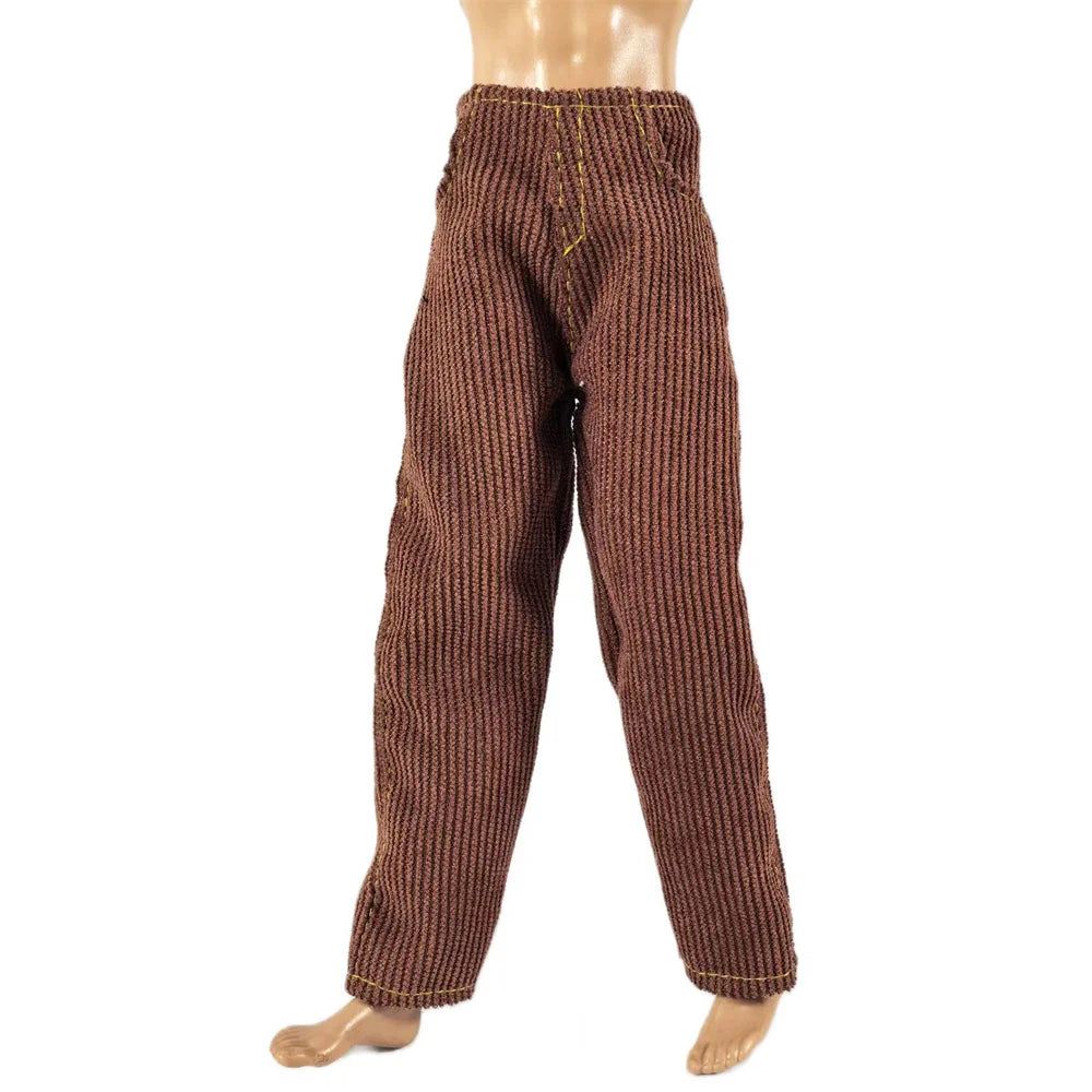 12-Inch Ken Doll Clothes – Casual Sweater Outfit, Multiple Styles Available