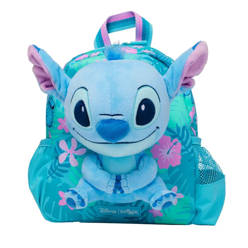 7PCS Genuine Australia Stitch Kawaii Set — Children’s School Backpack, Lunch Bag & Water Cup, Double Shoulder Bag for Girls, Gift Set
