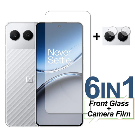 Tempered Glass Screen Protector for OnePlus Nord 4 — Protective Glass & Camera Lens Film