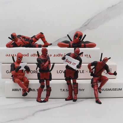 Deadpool & Wolverine Movie Figures – Cute Action Toy Dolls & Plush Decor for Kids’ Birthday Gifts