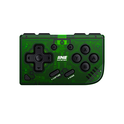 IINE Mini Retro Ananke Controller – Turbo Function, Interchangeable Joystick & D-Pad, Multi-Platform Support, ZL & ZR Buttons