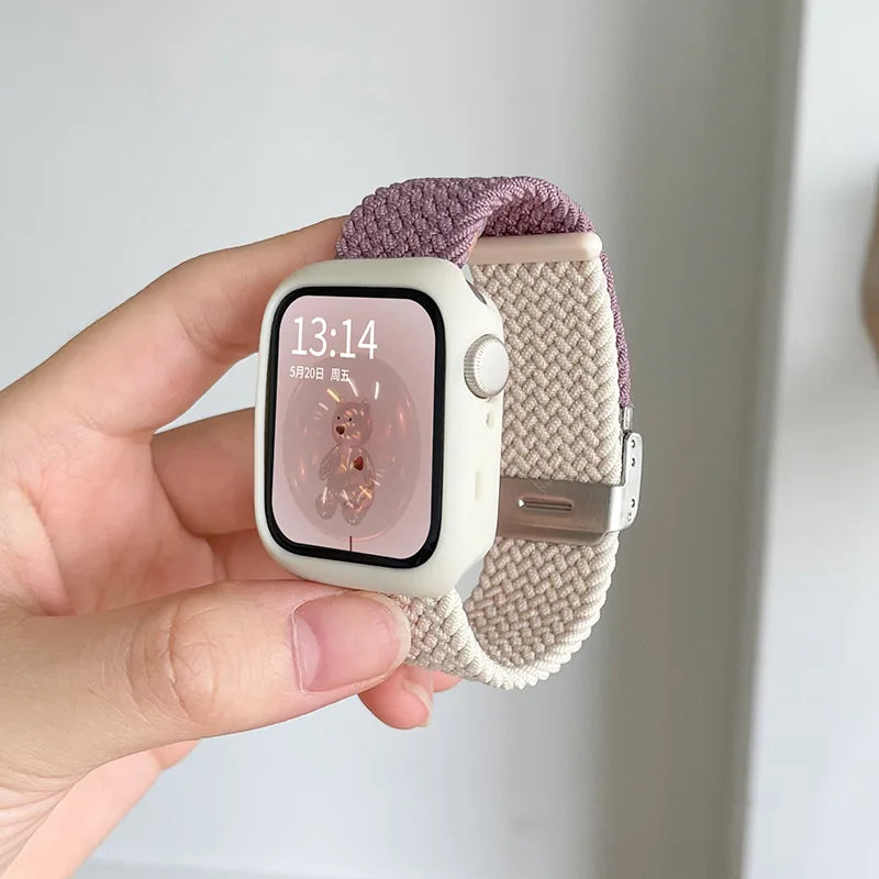Candy Silicone Apple Watch Case & Strap - Protective Band Cover for Series 11 10 9 8 7 SE 6 5 4 Ultra 49mm 45mm 41mm 44mm 40mm