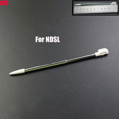 White Plastic Telescopic Stylus Pen — Touch Screen Stylus for 2DS/3DS/New 2DS LL XL/New 3DS XL/NDSL/NDSi/NDS