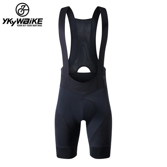 YKYWBIKE Men's Cycling Bib Shorts - Outdoor Bike Ride Padded Tights, 6 Hours Comfort, MTB Cycling Clothing for Men