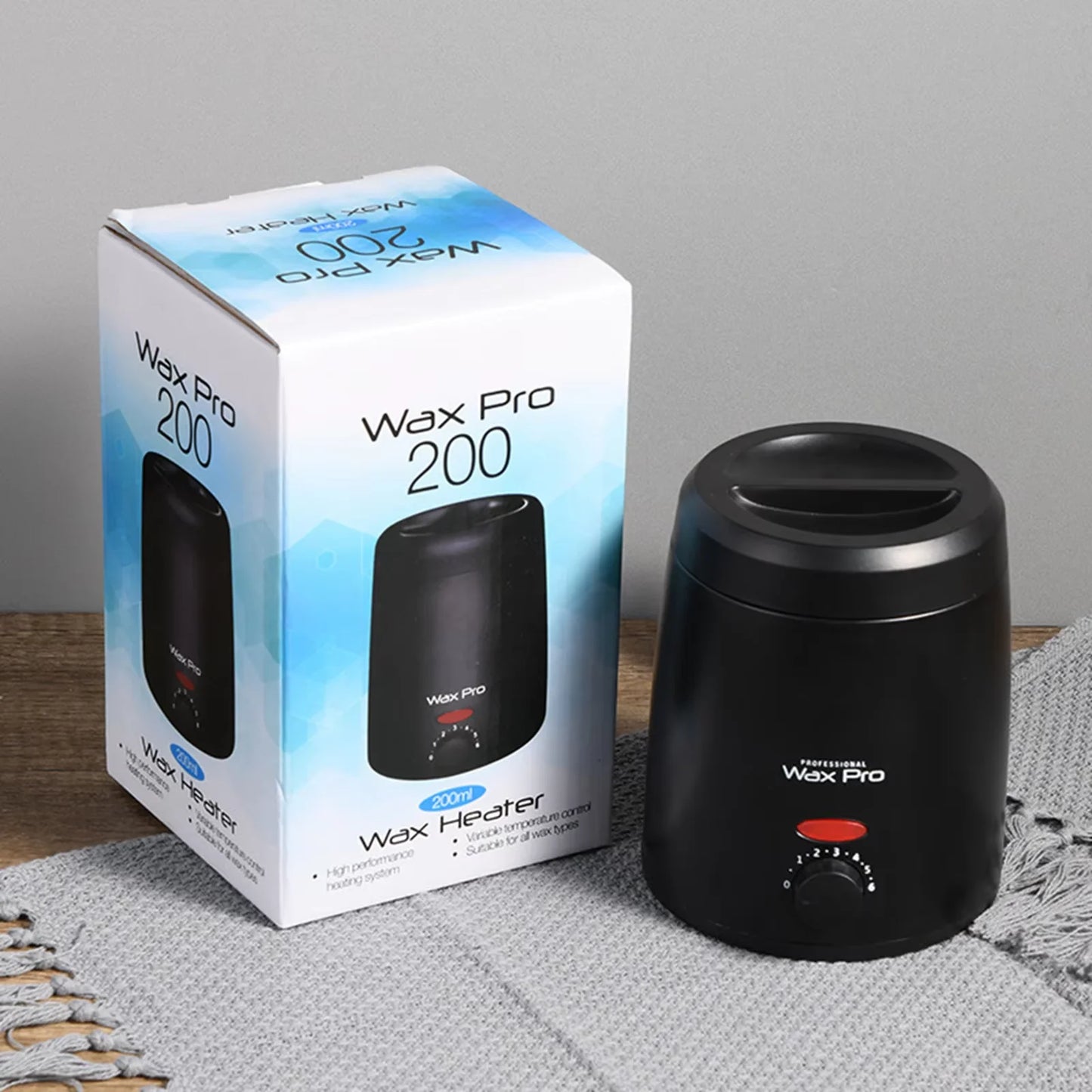 Adjustable Temperature Wax Heater – Rapid Heating Epilator for Full Body Hair Removal