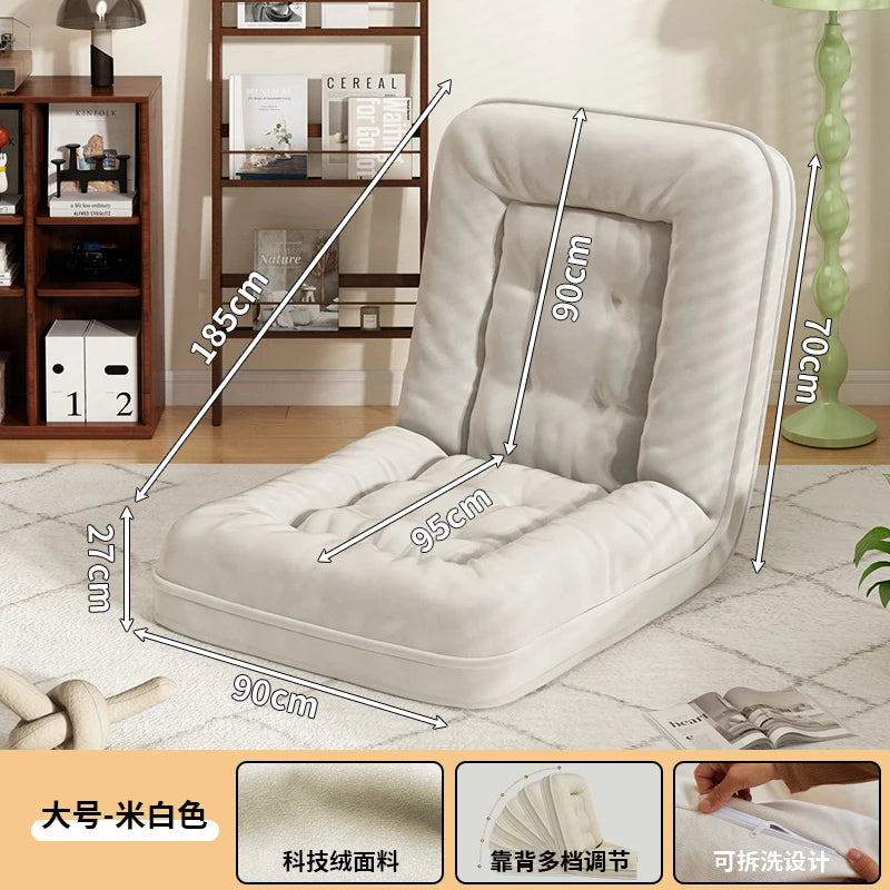 Human Kennel Lazy Sofa - Folding Recliner & Compact Sofa Bed for Bedroom