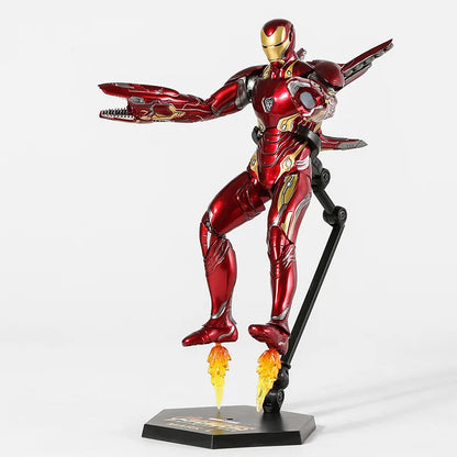 ZD Toys 7" Iron Man Action Figures – Joint Movable MK1 to MK50 Movie Collectible Dolls