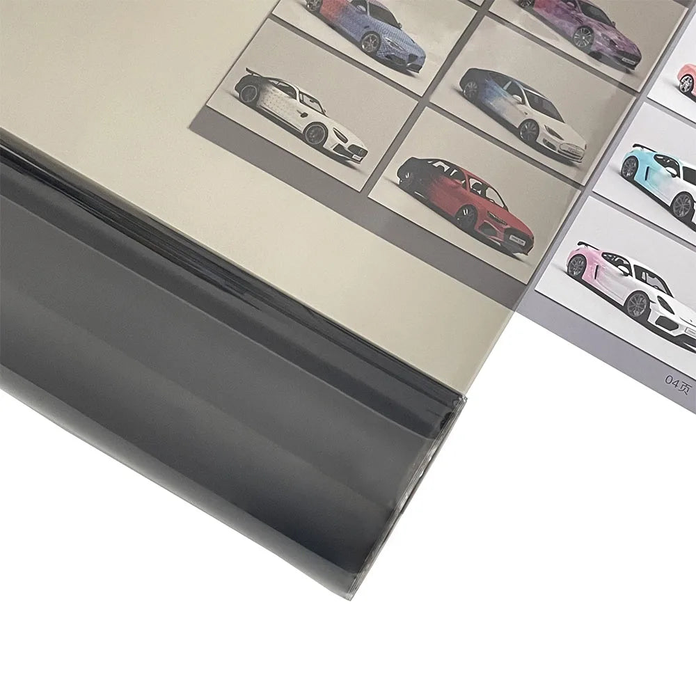 30x200cm Car Headlight & Taillight Tint Stickers – Waterproof Smoke Black Fog Light Film