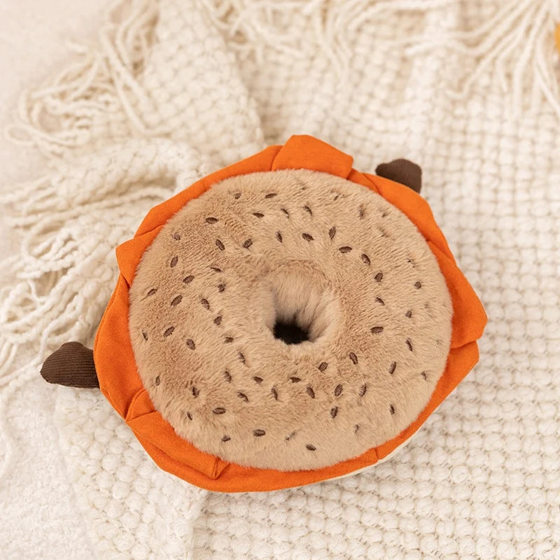 Cute Dessert Plush Toys – Soft Cake, Waffle, Pancake, Macaron, Éclair Stuffed Dolls for Kids Gift & Home Decor