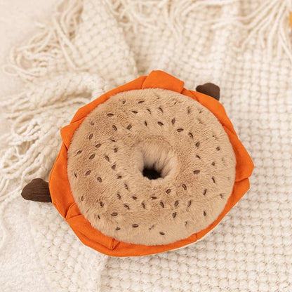 Cute Dessert Plush Toys – Soft Cake, Waffle, Pancake, Macaron, Éclair Stuffed Dolls for Kids Gift & Home Decor