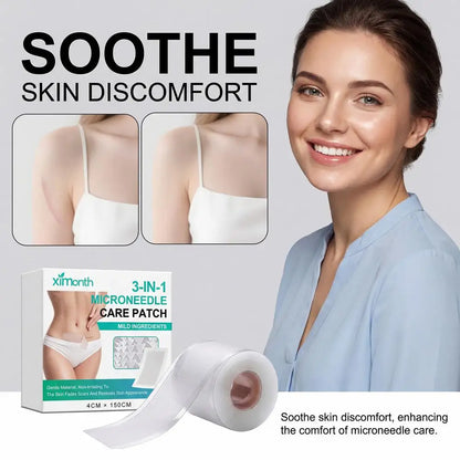 3-in-1 Microdarts Care Patches - Mild Microneedle Hydrocolloid Scar Sheets Self-Adhesive Skin Repair Bandages