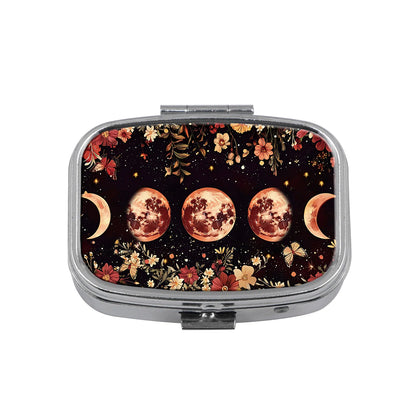 Dragon & Tiger Metal Medicine Box - Moisture-Resistant Portable Pill Storage Case with Movie-Inspired Design