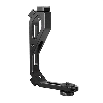 GW-Handle L-Type Camera Mount - Monitor and Microphone Bracket for DJI Ronin S RS 2 RS 3 RS 4 SC and ZHIYUN Gimbals