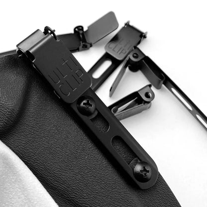 Stainless Steel Ulticlip Waist Clip – Knife Sheath Belt Clip for Kydex DIY EDC Holster Accessories & Replacement Parts
