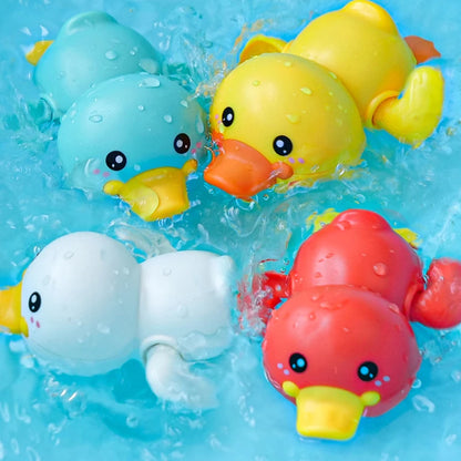 Baby Bath Toys Clockwork Swimming Animals – Cute Kids Bath & Shower Water Play Toys for Bathtub Fun and Learning