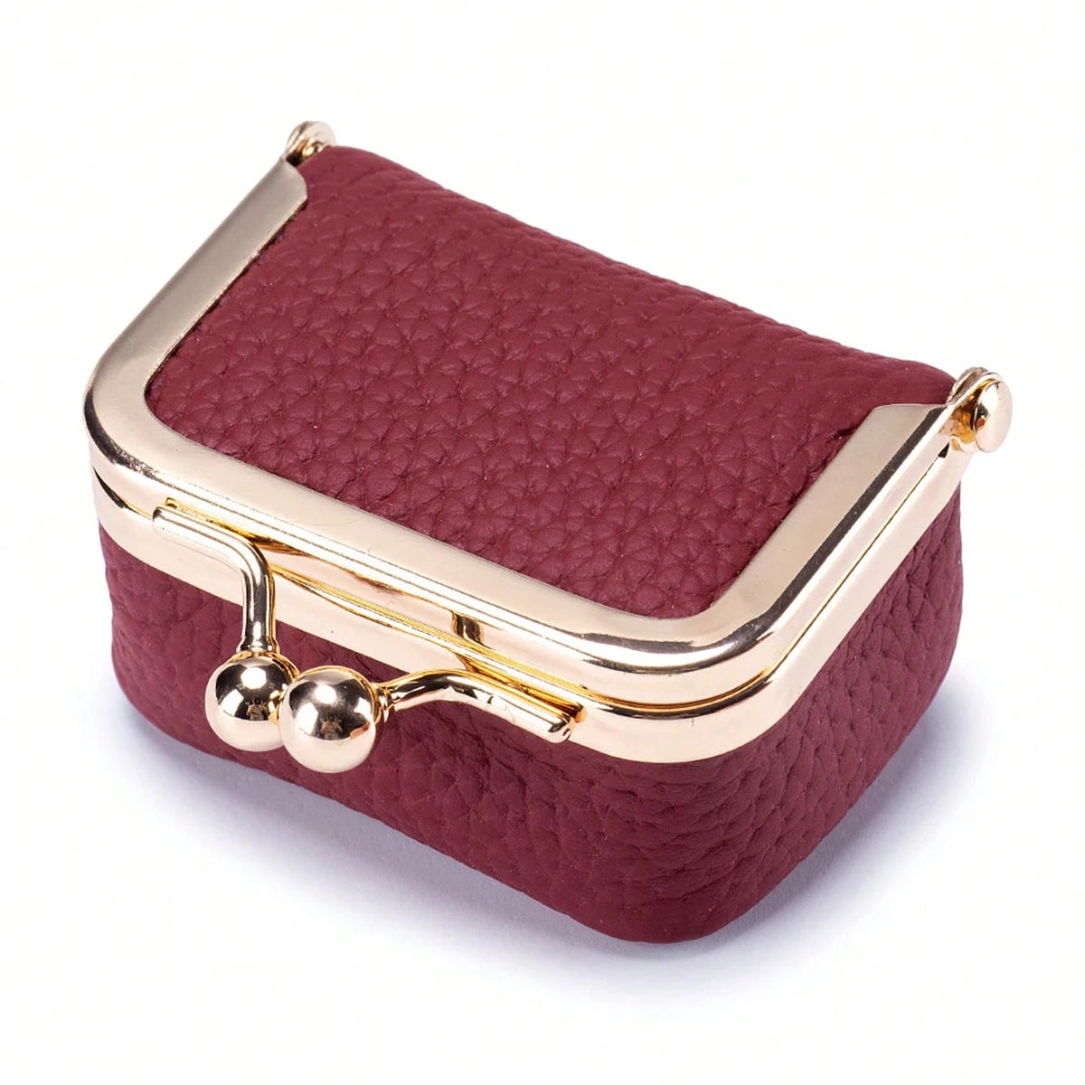 Mini Women’s Jewelry Box - Portable PU Leather Ring, Necklace & Earring Organizer