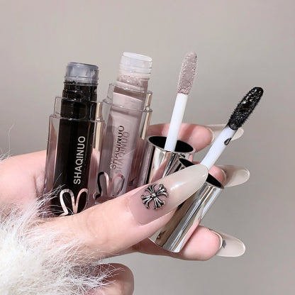 SHAQINUO Water Light Mirror Lip Gloss - Pearlescent Sparkling Moisturizing Lip Oil for Glossy Lips