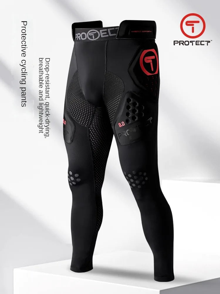 T Brand Motorcycle Racing Pants – Off-Road Hip Protection Anti-Drop Pants for Outdoor Riding & Track