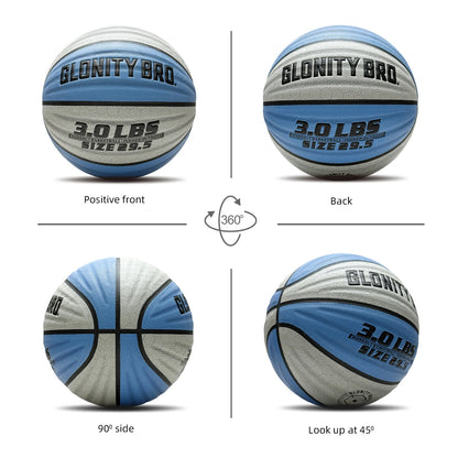 Heavy Weighted Basketball 28.5"/29.5" – Non-Slip Training Ball for Dribbling, Passing & Rebounding