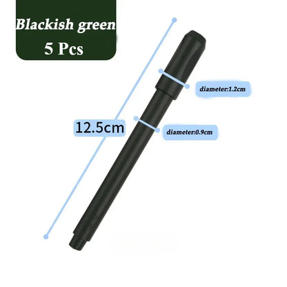 5-Piece Pencil Extender Set – Art Pen Grip & Holder for Sketching, Colored Pencils, School & Office Supplies