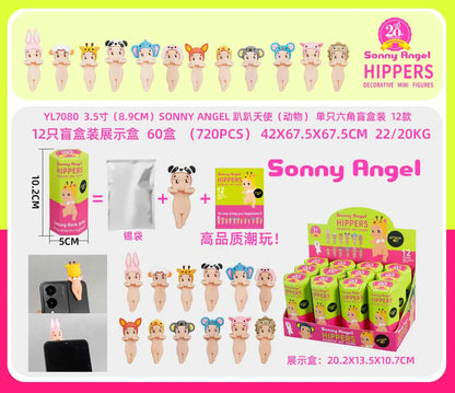 12PCS Surprise Blind Box Cartoon Character Dolls – Cute Model Toy Figures for Mobile, Car & Desktop Decoration Gift