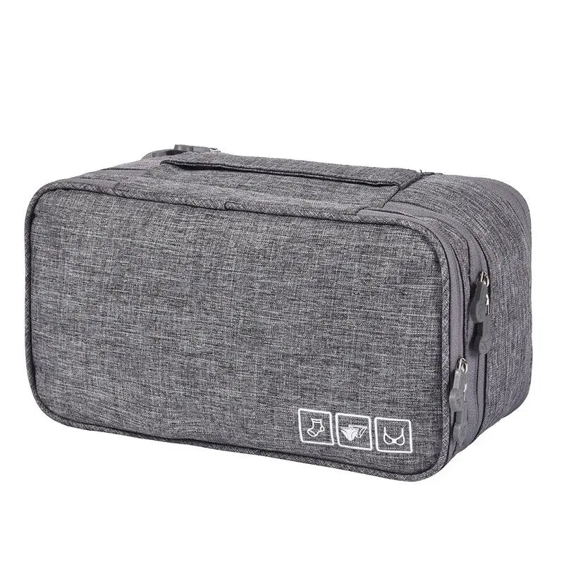 Waterproof Travel Lingerie Organizer Bag – Large Capacity Multifunctional Bra and Underwear Storage Wash Bag