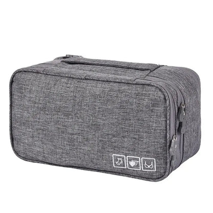 Waterproof Travel Lingerie Organizer Bag – Large Capacity Multifunctional Bra and Underwear Storage Wash Bag