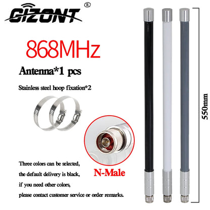 868MHz Fiberglass Omni Antenna – Outdoor Long-Range Antenna for Helium Bobcat Miner, Meshtastic, and LoRaWAN Hotspots