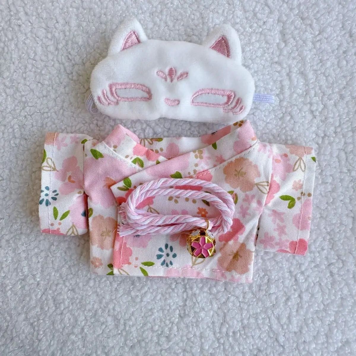 17cm Labubu V1-V3 Doll Clothes – Traditional Kimono Outfit Accessories, Fashion Gift