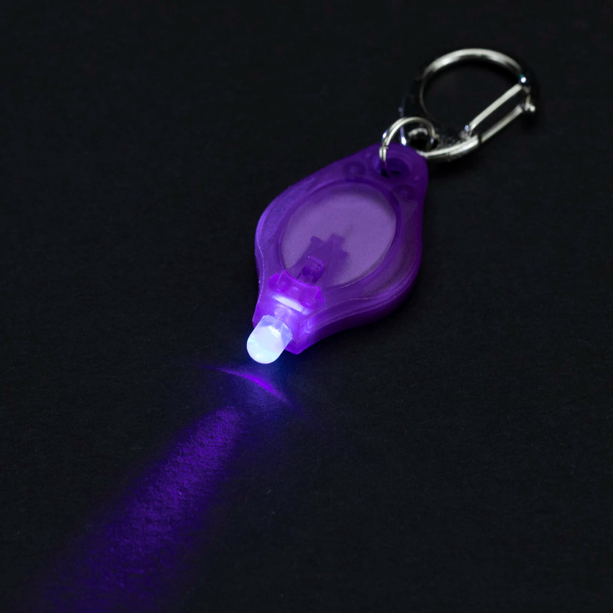 Mini LED Keychain Flashlight - Portable Emergency Light in Multiple Colors