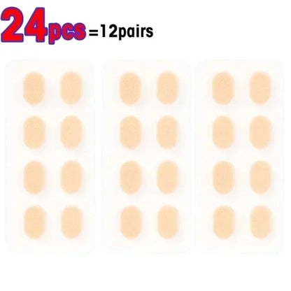 Self-Adhesive Eyeglasses Nose Pads – Soft EVA Foam Anti-Slip Reusable Mini Oval Glasses Comfort Pads Accessories Kit