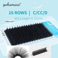 GLAMLASH Eyelash Extension Glue — Black Adhesive Kit for Individual False Lashes, 0.3–2 Sec Dry Time, Professional Use