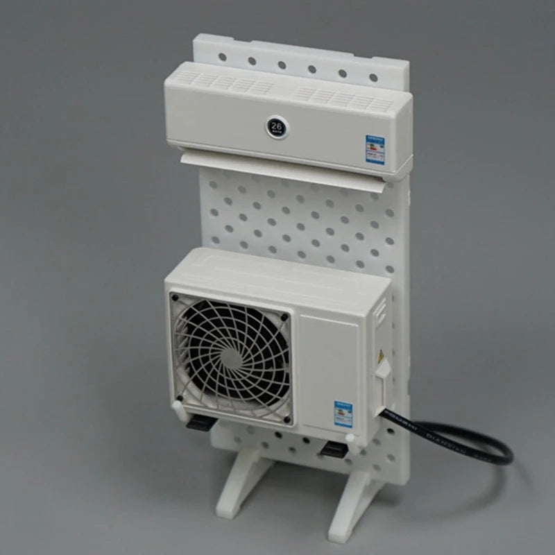 Mini Air Conditioner Model - 1/14 Scale RC Truck Interior Scene Accessory