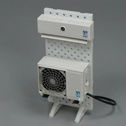 Mini Air Conditioner Model - 1/14 Scale RC Truck Interior Scene Accessory