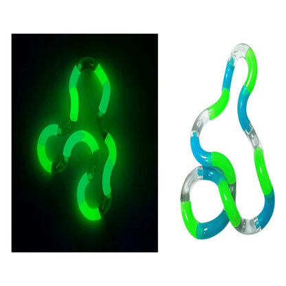 Tangle Fidget Rope Toy - Color Changing Stress Relief & Sensory Party Gift