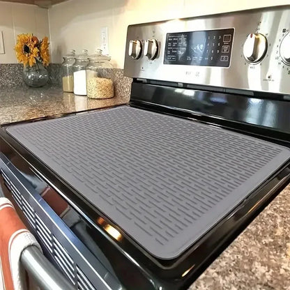Large Silicone Stove Mat | Multifunctional Induction Stove Top Cover & Kitchen Drain Protector