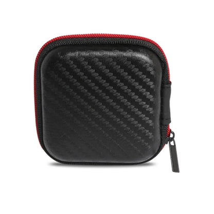 KZ Earphone Case – Portable EVA Zipper Headset Storage Box with Logo, Square Compression Organizer for Headphones