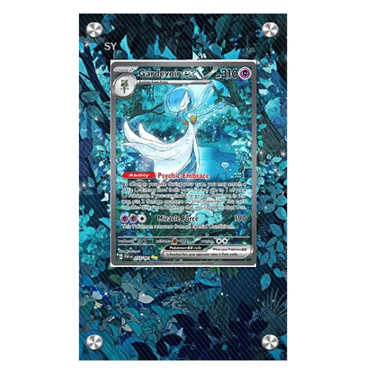 Pokémon Acrylic Extended Artwork Card Display Rack – Pikachu, Greninja, Magikarp & Kingdra Collectible Card Holder Display Case Gift