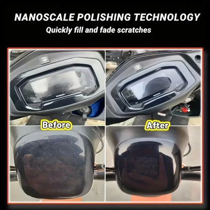 Dashboard Screen Scratch Repair Paste – Oxidation & Wear Polishing Agent for Car, Motorcycle & Truck Display Restoration