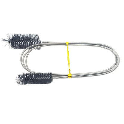 Stainless Steel Aquarium Cleaning Brush for Lily Pipe, Air Tube, Hose, and Water Pump Accessories