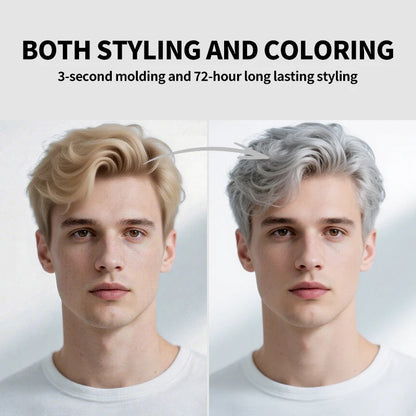 13-Color Halloween Hair Wax – 50g/120g DIY Temporary Hair Dye Cream for Party, Cosplay, Men & Women
